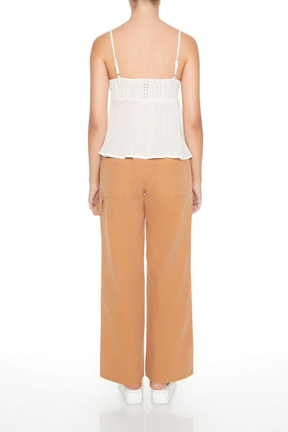 Poplin Utility Carpenter Pants | Forever 21 Product Image