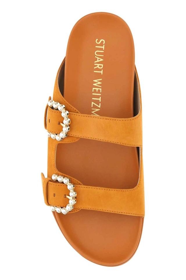 STUART WEITZMAN Slippers In Orange Product Image