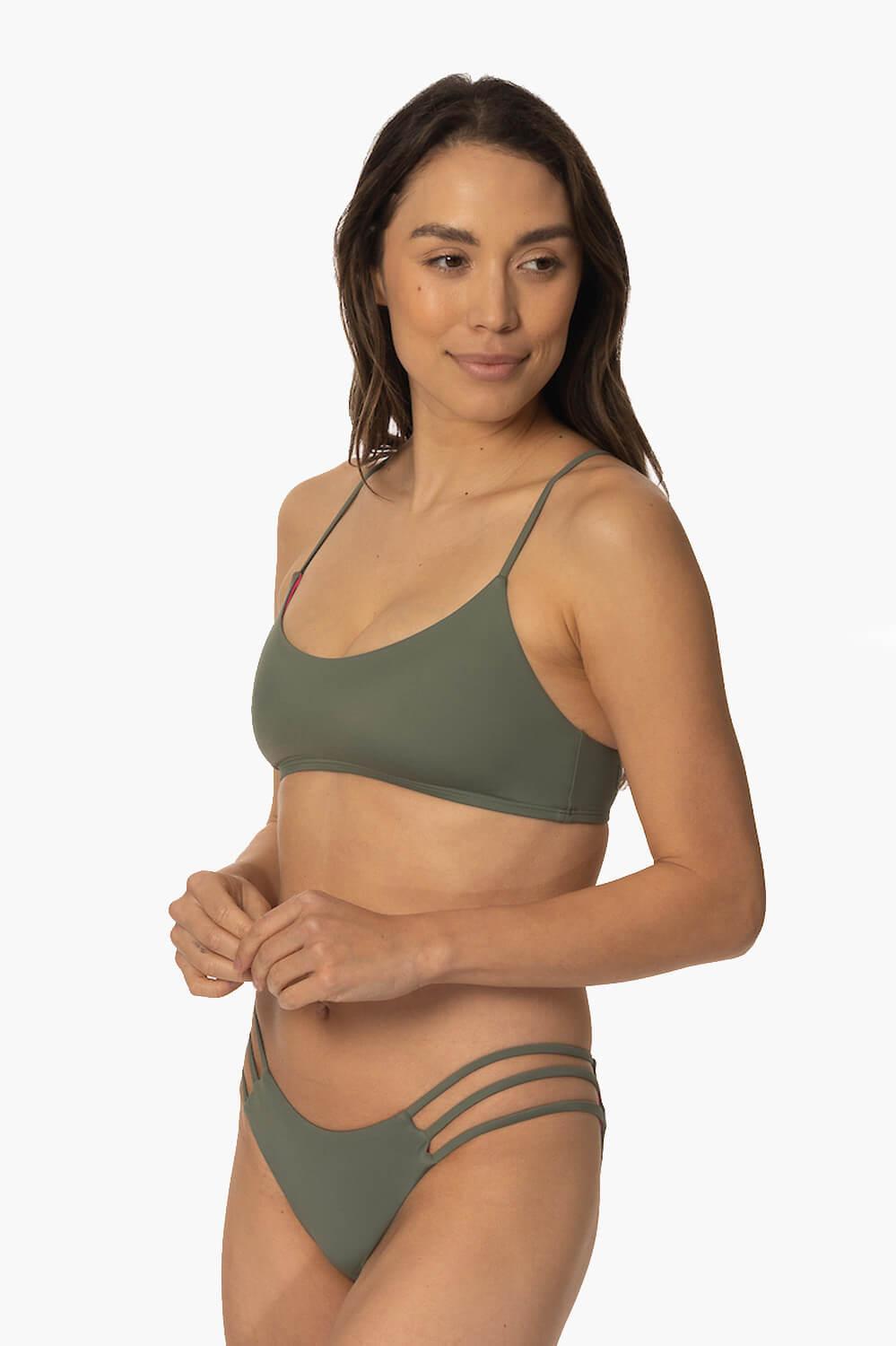 Cloud Break Bikini Bottom - Eucalyptus Female Product Image