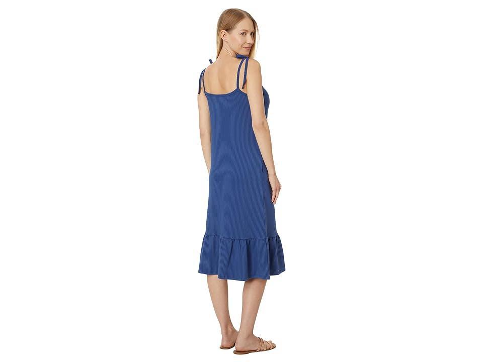 Toad&Co Dandelion Midi Sleeveless Dress (Cornflower Texture) Women's Dress Product Image