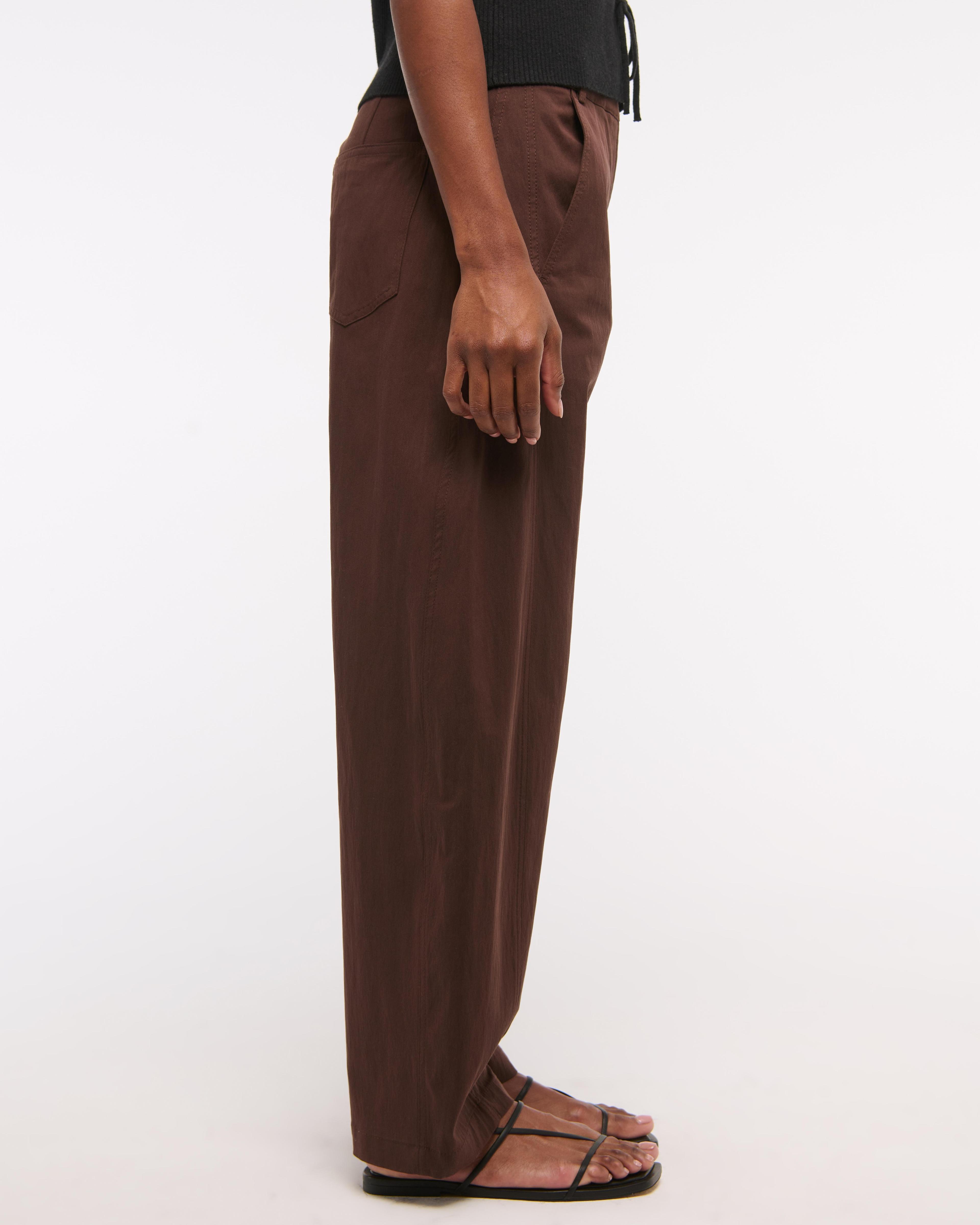 Mid Rise Barrel Pant Product Image