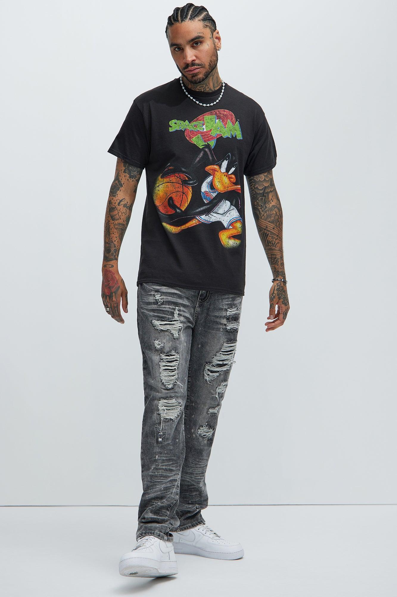 Space Jam Ballin Daffy Short Sleeve Tee - Black Product Image