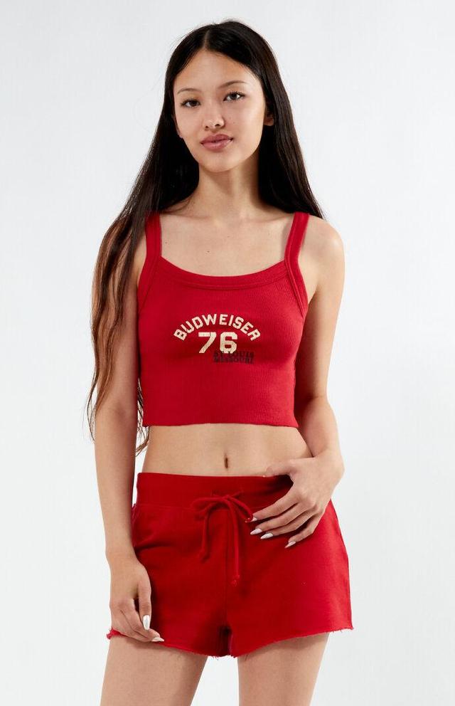 Budweiser Women's By PacSun 76 Camp Mini Sweat Shorts Product Image