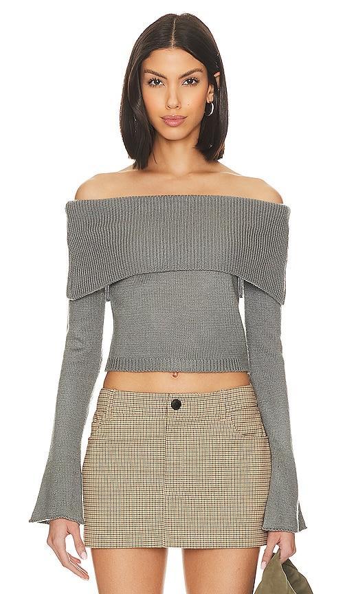 x Revolve Off Shoulder Sweater Product Image