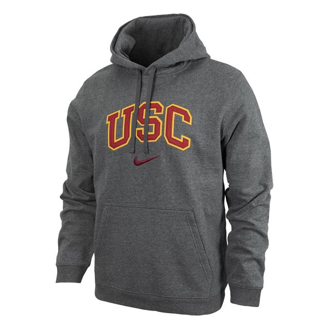 USC Club Fleece Nike Mens College Hoodie Product Image