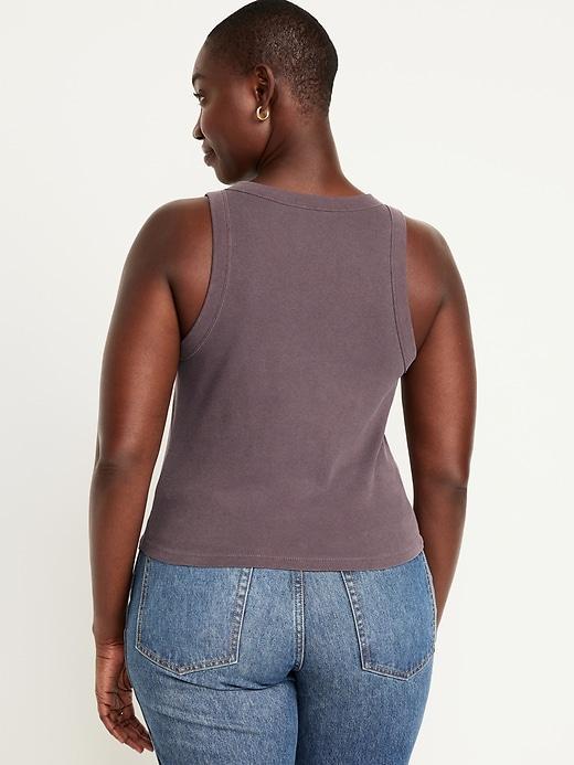 Snug Crop Tank Top Product Image