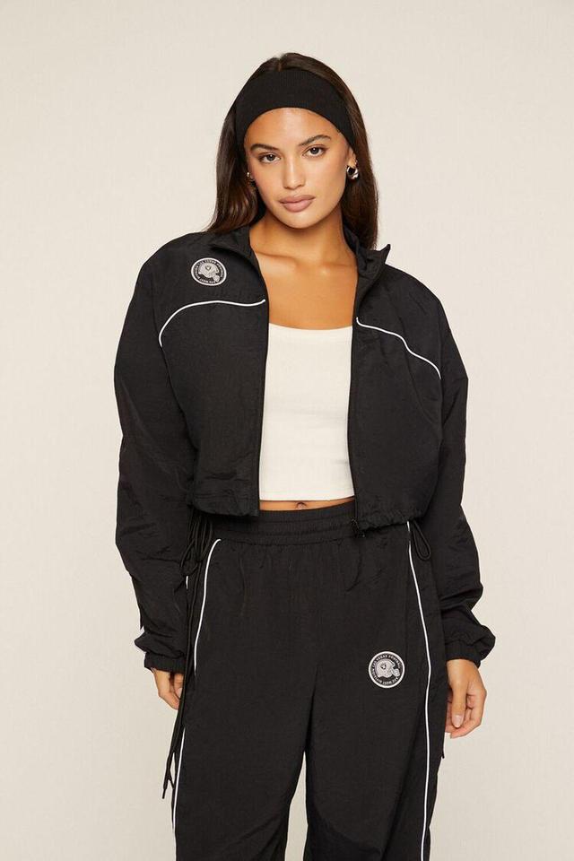 Las Vegas Raiders Windbreaker Jacket | Forever 21 Product Image