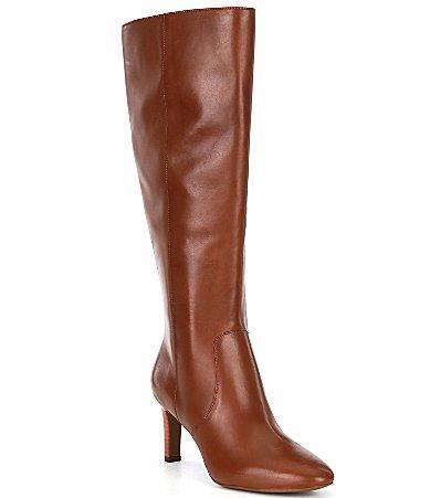 Lauren Ralph Lauren Caelynn Leather Tall Boots Product Image