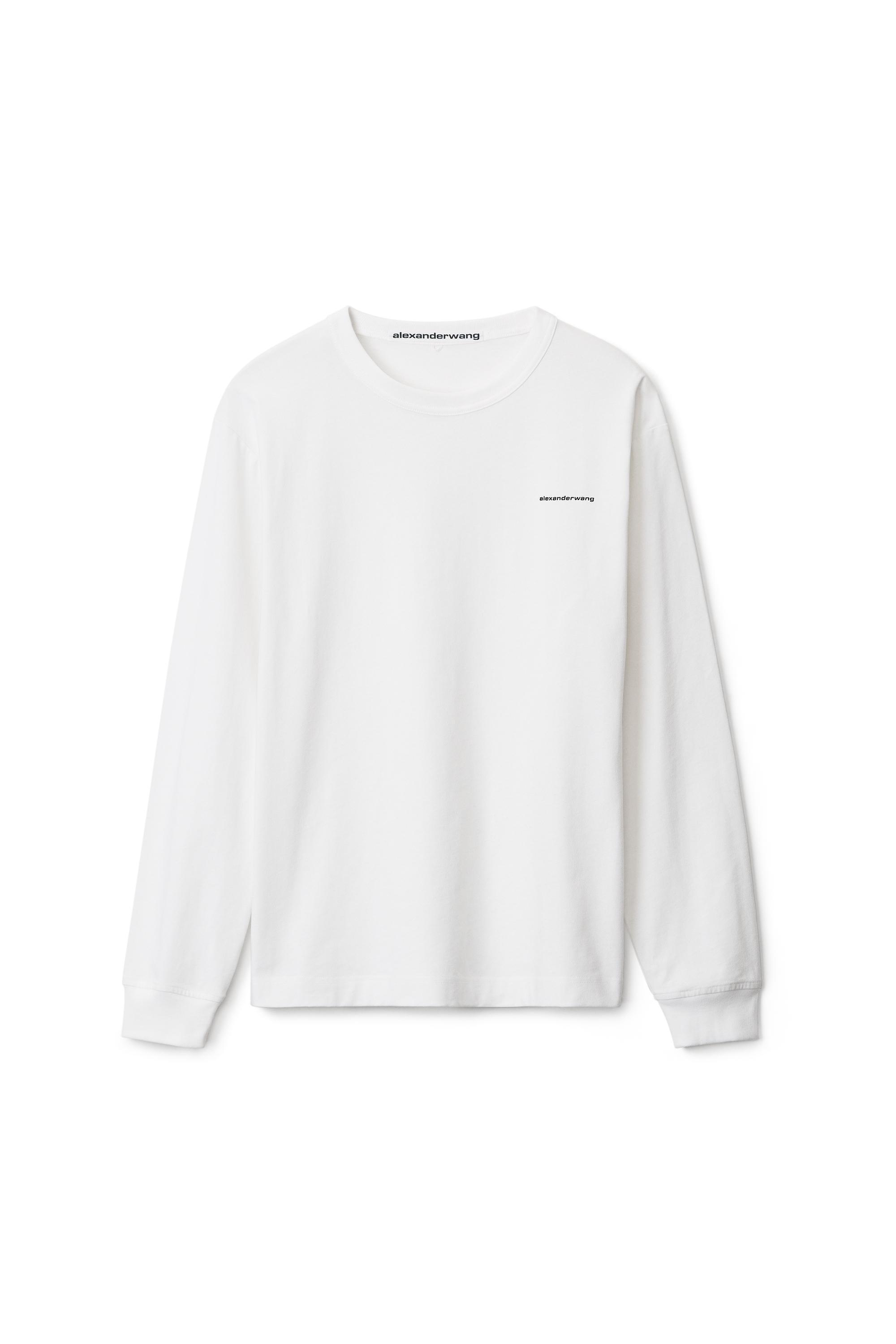 Long-sleeve Tee In High Twist Jersey   Product Image