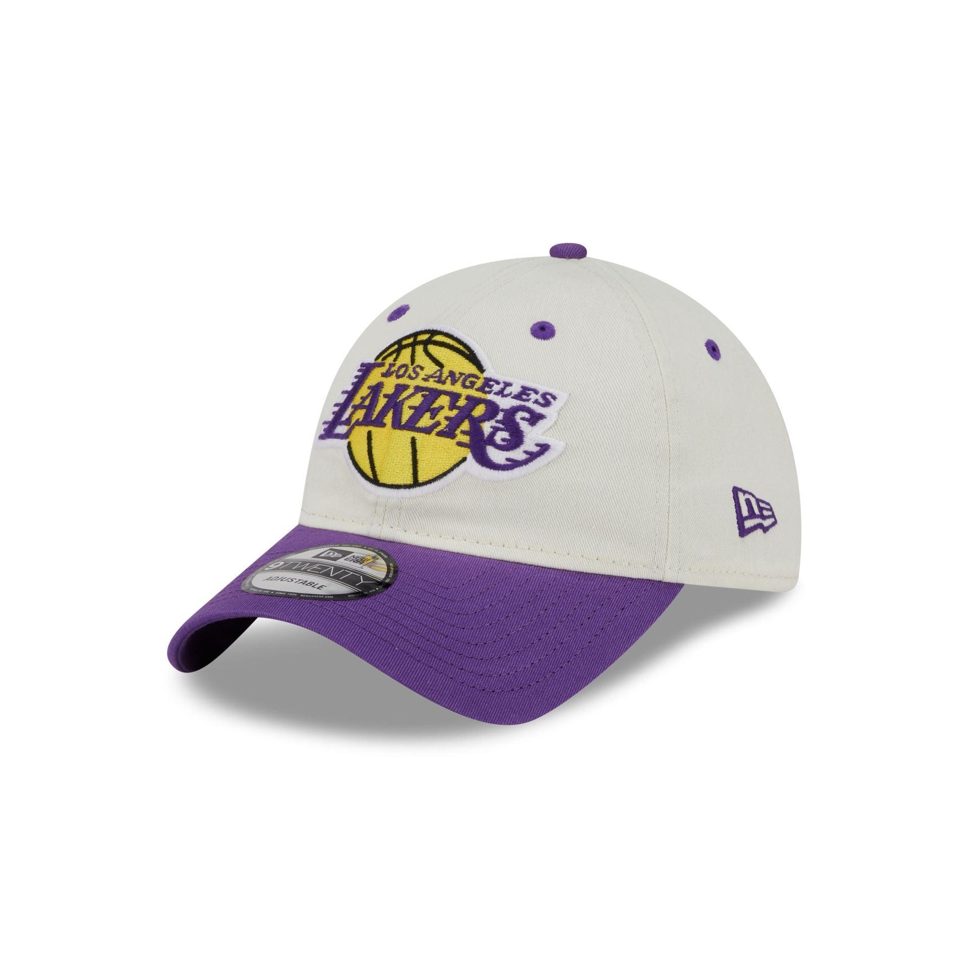 Los Angeles Lakers Classic Sidescript 9TWENTY Adjustable Hat Male Product Image