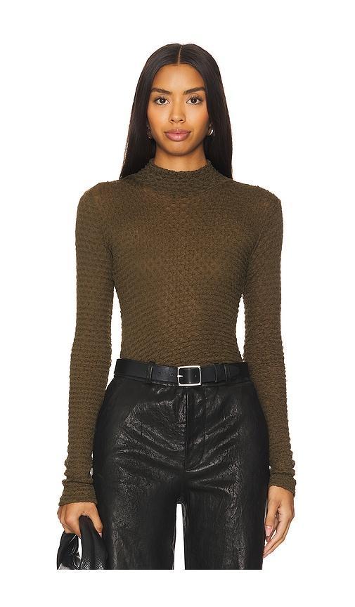 Mesh Lace Turtleneck Product Image