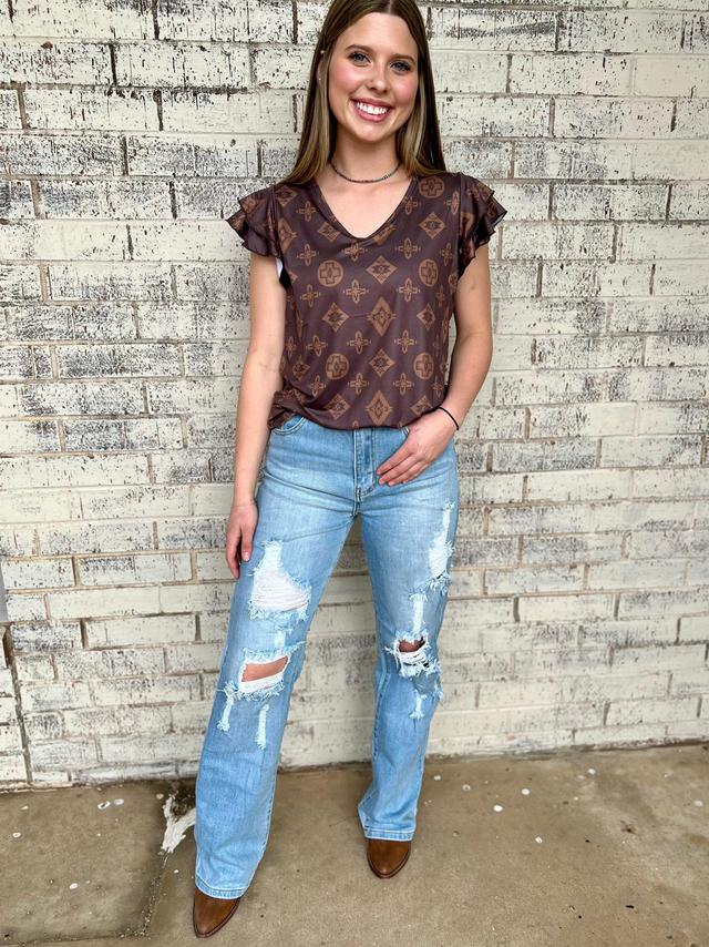 The Ballerini Distressed Jeans Product Image