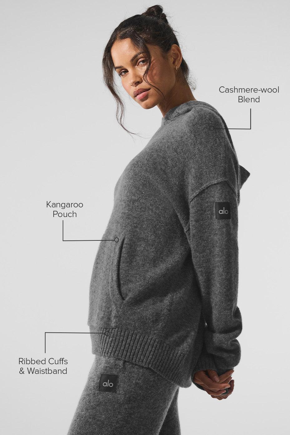 New Class Cashmere Hoodie - Platinum Grey Product Image