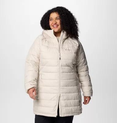 Plus Size Columbia Powder Lite II Mid Jacket, Womens Product Image