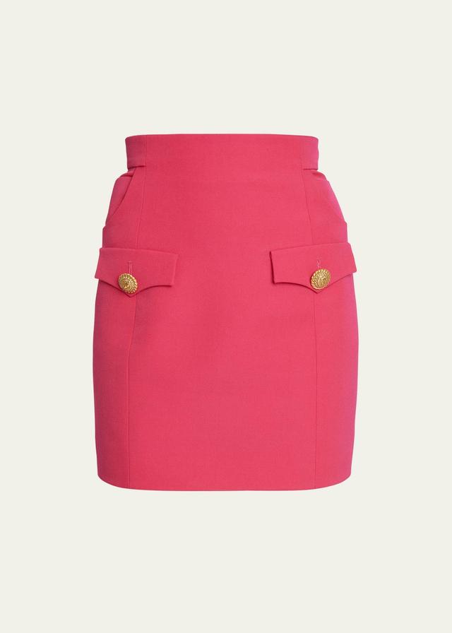 Womens GDP Cotton-Blend Miniskirt Product Image