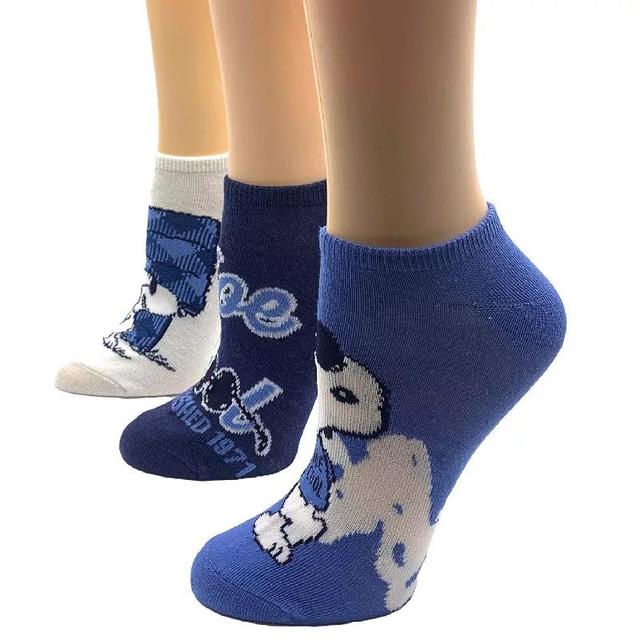 Snoopys Campus 3-Pack No Show Socks, Womens Product Image