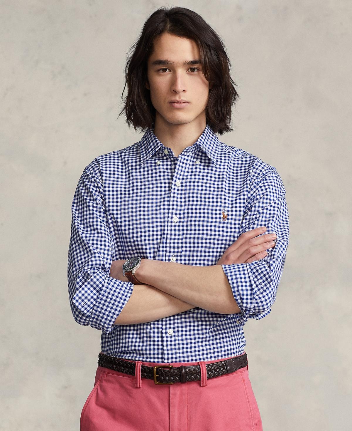 Polo Ralph Lauren Slim-Fit Solid Stretch Oxford Long Product Image