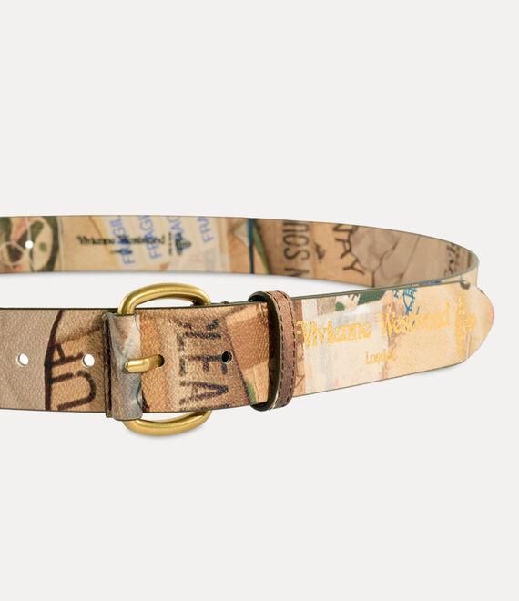 Roller buckle belt/brass Product Image