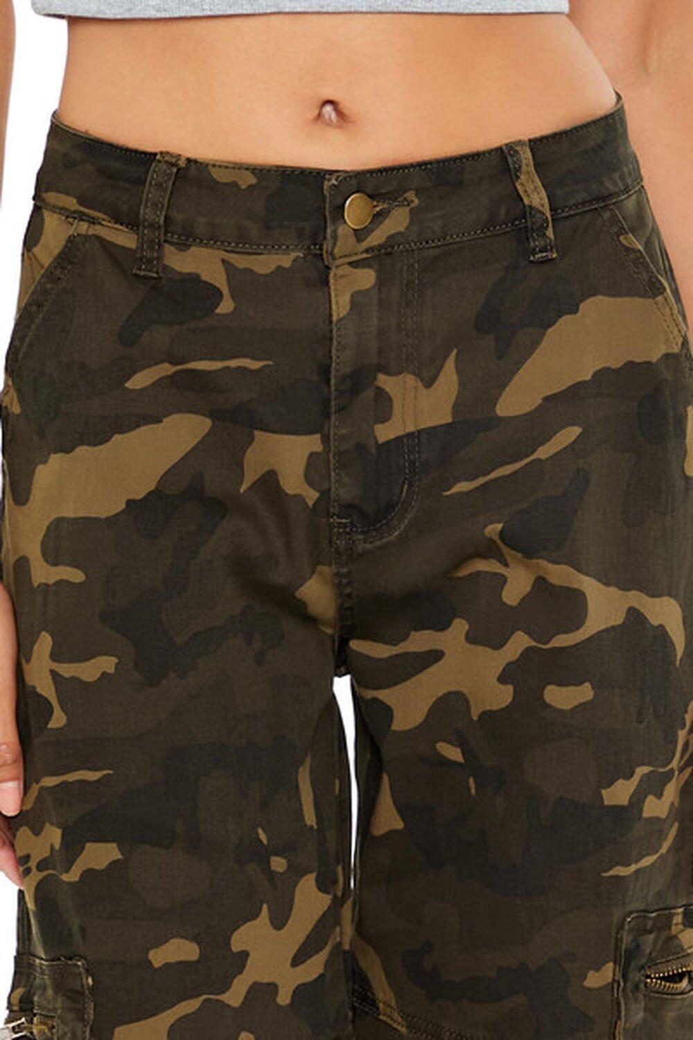 Camo Print Cargo Pants | Forever 21 Product Image