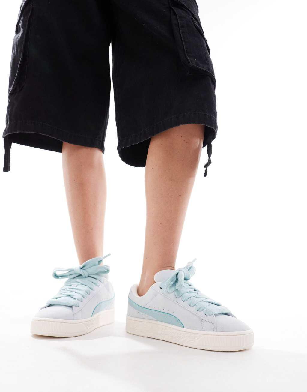 PUMA Suede XL sneakers in light blue Product Image