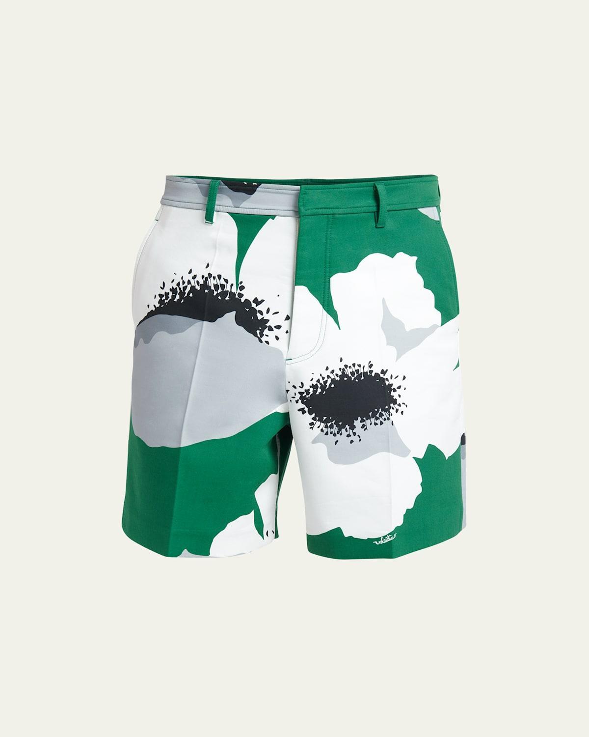 Mens Flower Portrait Shorts Product Image