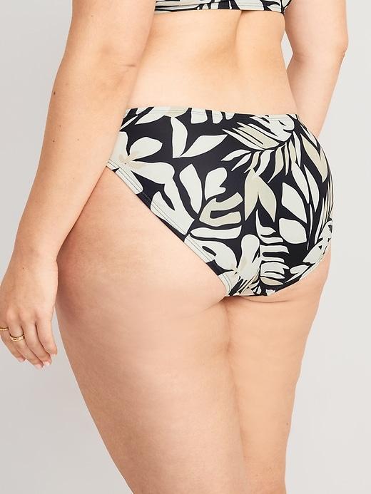 High-Waisted Classic Bikini Swim Bottoms Product Image