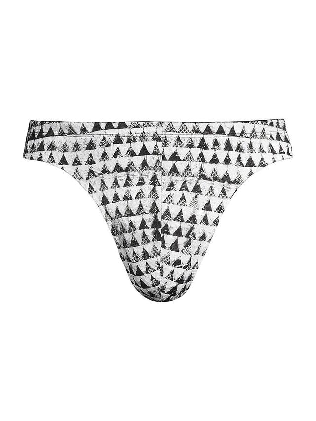 Mens Never Say Never Print Classic G-String Product Image