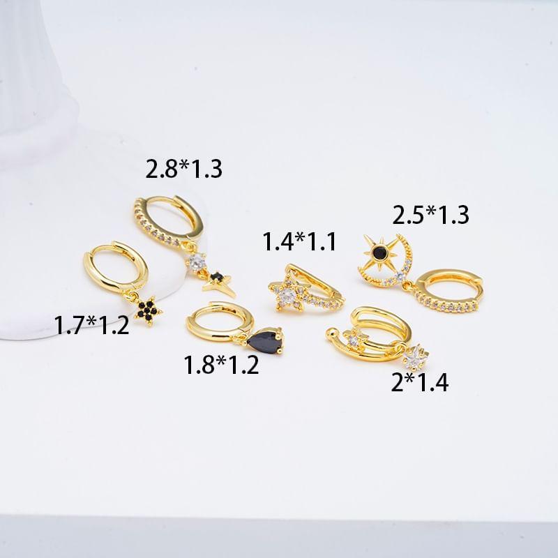 CZ Huggie Earring Product Image