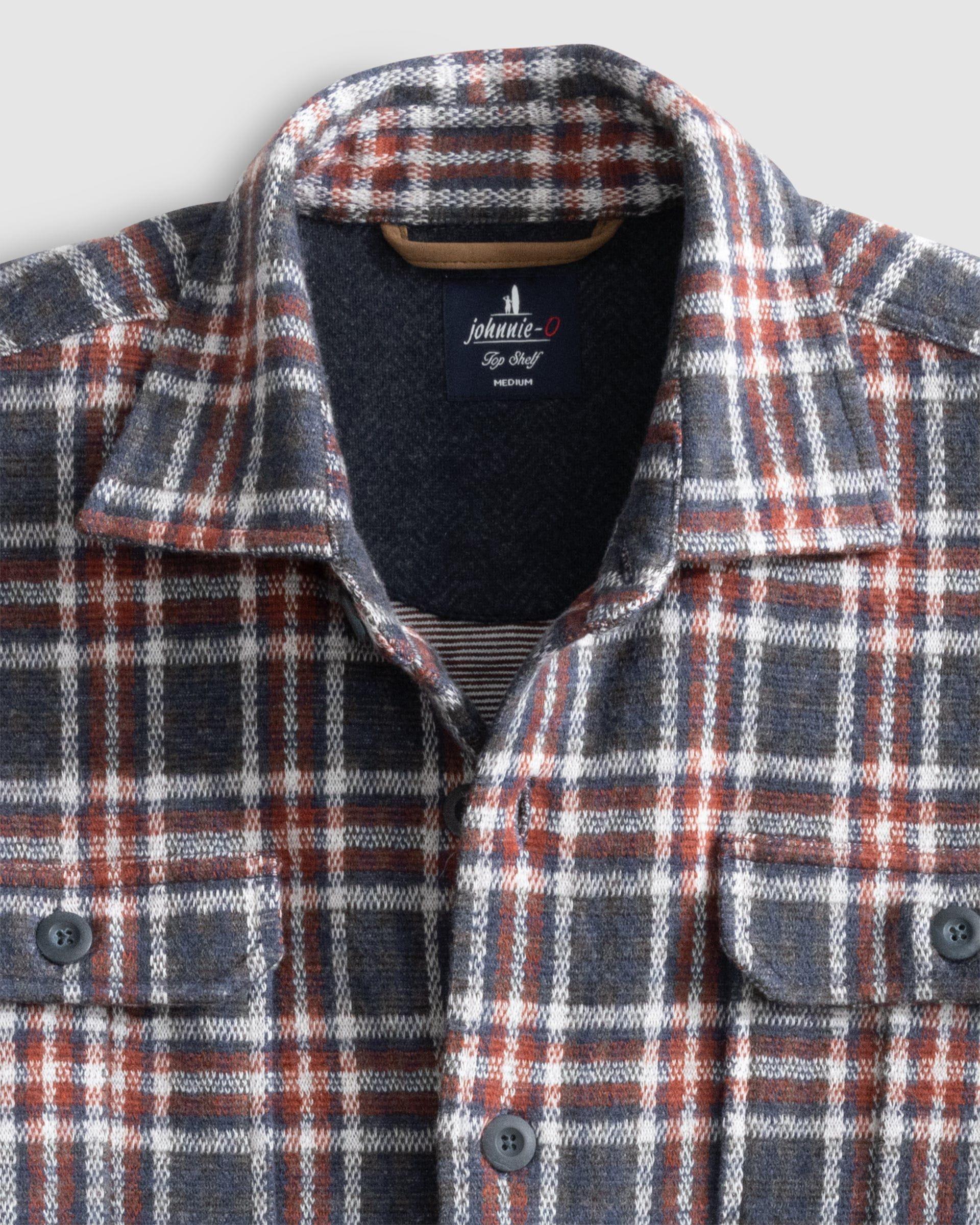 Jimmy Stretch Flannel Lodge Shirt Male Product Image