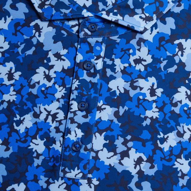 CAMO FLORAL TECH PIQUÉ POLO Product Image