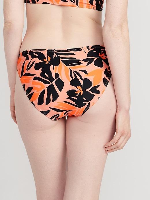 High-Waisted Classic Bikini Swim Bottoms Product Image