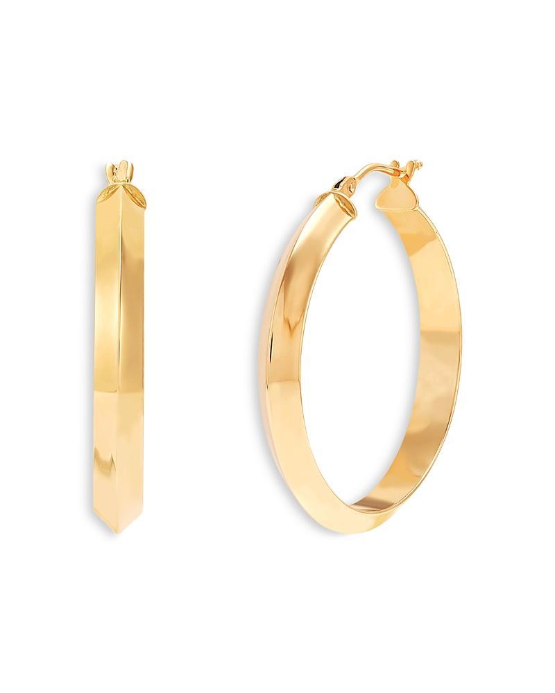 Bloomingdales 14K Yellow Gold Tube Hoop Earrings - 100% Exclusive Product Image