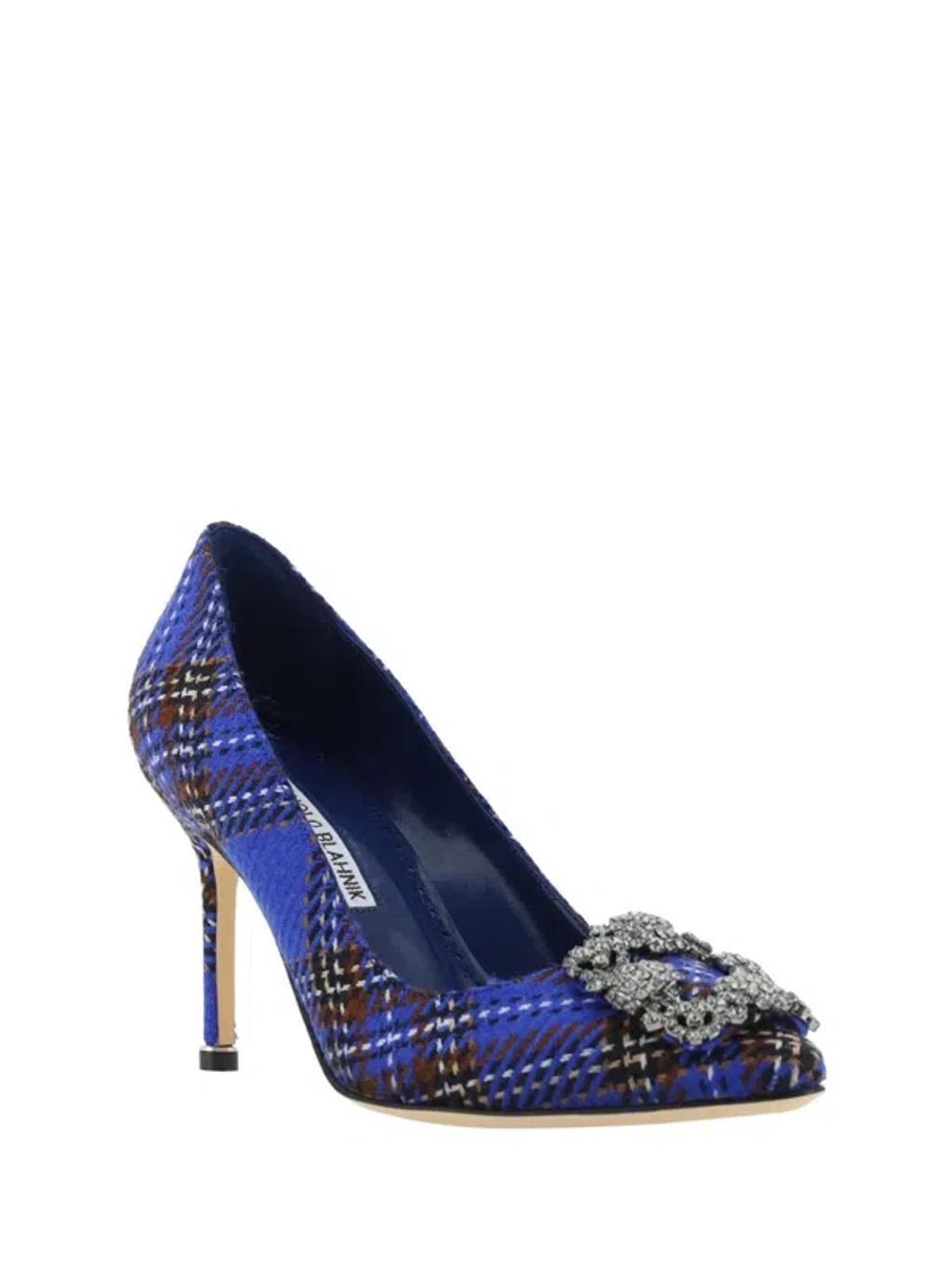 MANOLO BLAHNIK Hangisi Pumps In Ywov Product Image