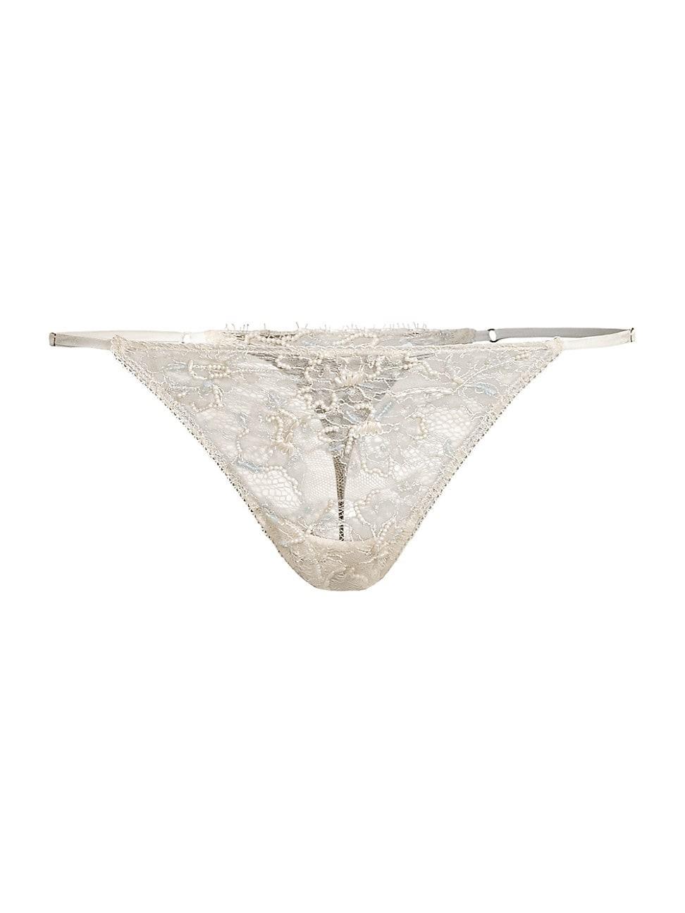 Womens Beaded Thong Product Image