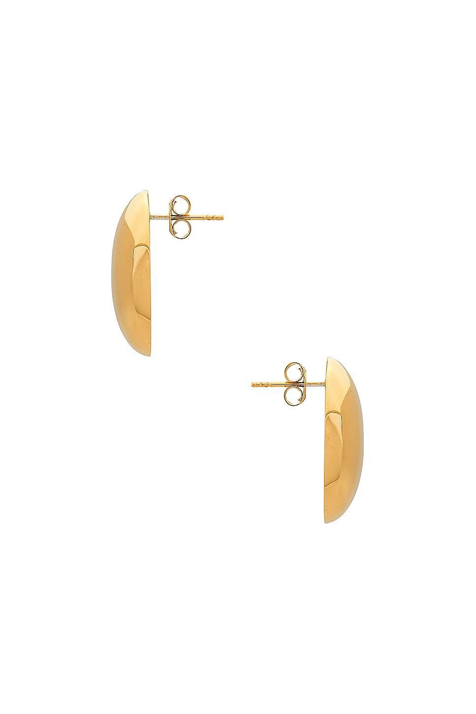 Lie Studio The Camille Earring Metallic Gold.. Product Image