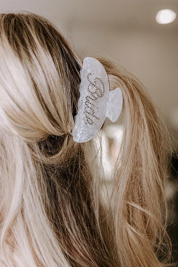 Bride Embellished Hair Claw Clip Product Image