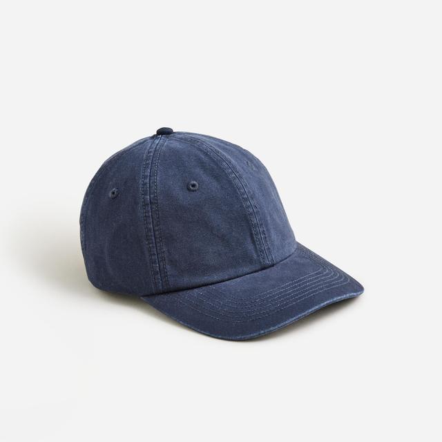 Washed canvas baseball cap Product Image