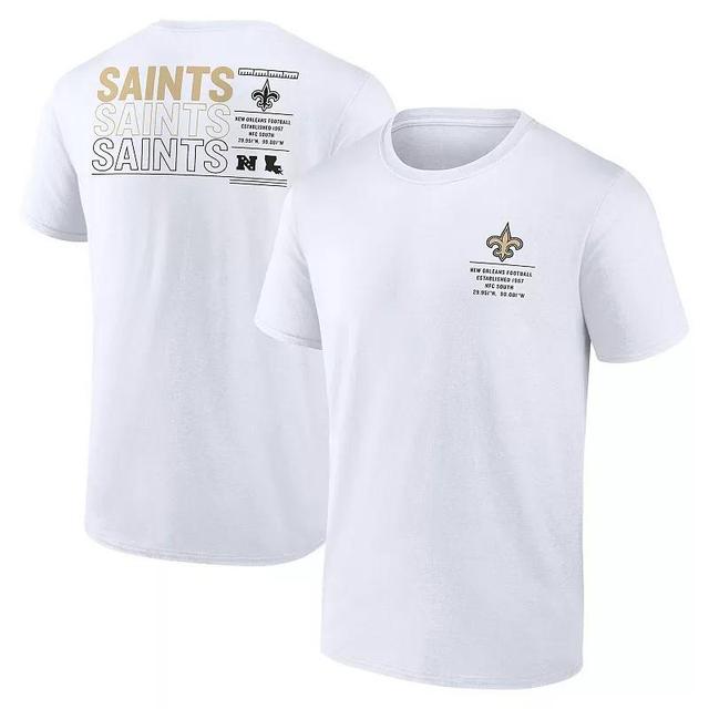 Mens Fanatics New Orleans Saints Repeat Stats T-Shirt Product Image