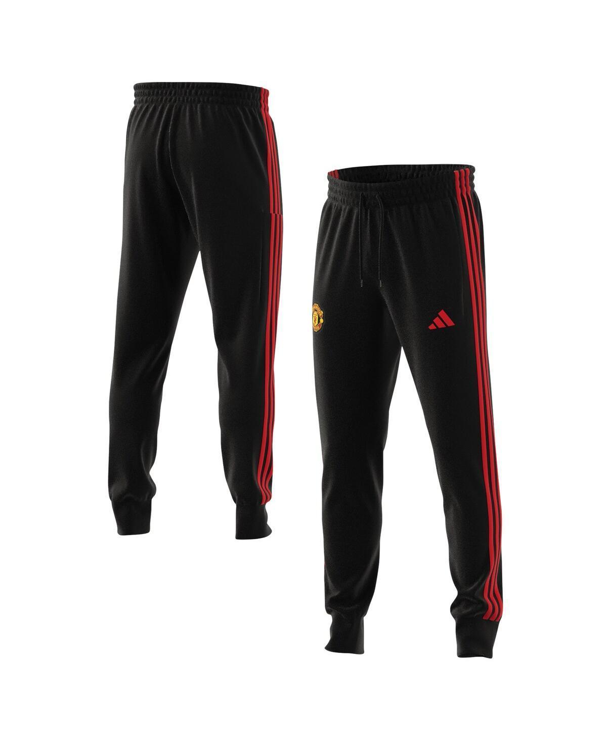 Adidas Mens Black Manchester United 2024/25 Dna Pants Product Image