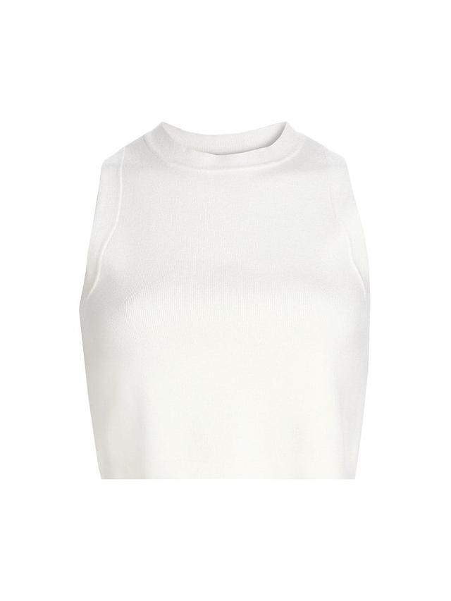 Womens Peyton Racerback Crop Tank Top Product Image