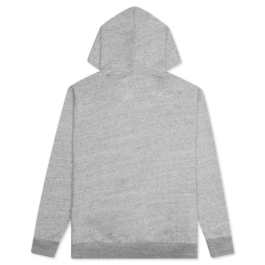 Hooded Sweatshirt - Marble Grey Melange Male Product Image