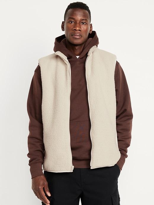 Sherpa Zip Vest Product Image