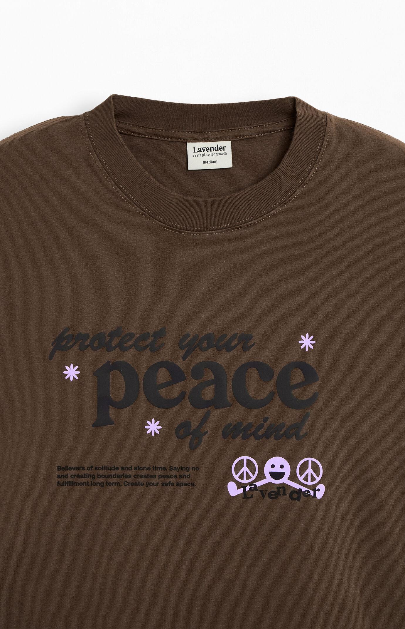 LAVENDER Men's Peace Of Mind T-Shirt Product Image