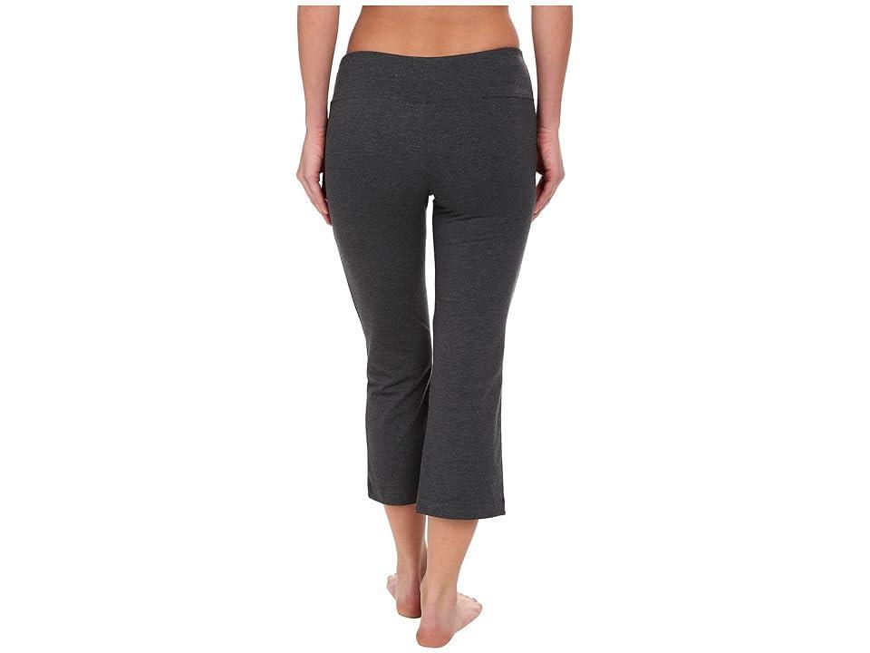 Jockey Sport Slim Flare Capris, Womens Grey Product Image