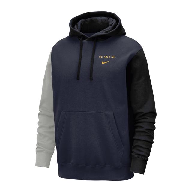 North Carolina A&T Club Fleece Nike Mens College Hoodie Product Image