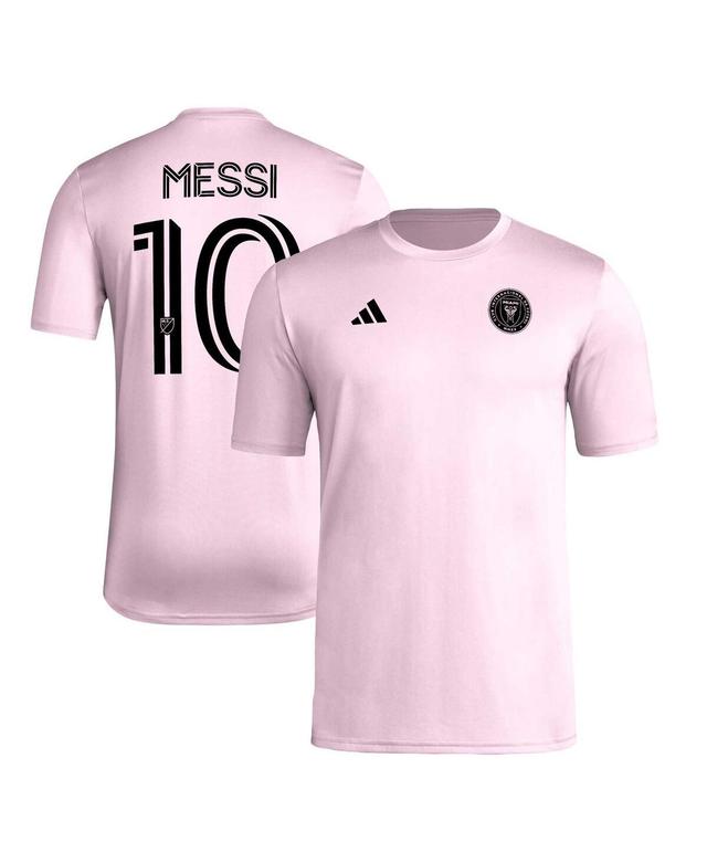 Mens adidas Lionel Messi Inter Miami CF 2023/24 Pregame T-Shirt Product Image