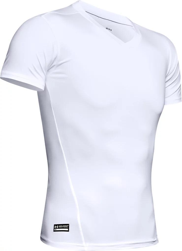 Men's Tactical HeatGear® Compression V-Neck T-Shirt Product Image