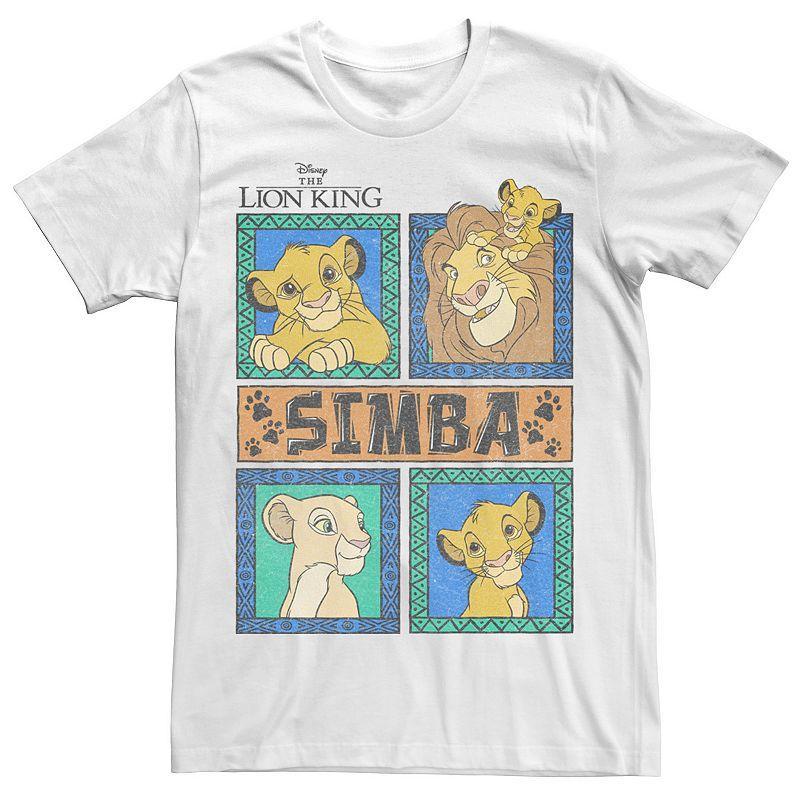 Big & Talll Lion King Simbafied Lion Tee, Mens Product Image