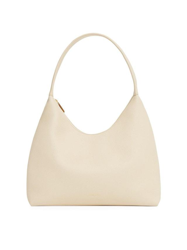 Mansur Gavriel Candy Pebbled Leather Shoulder Bag Product Image