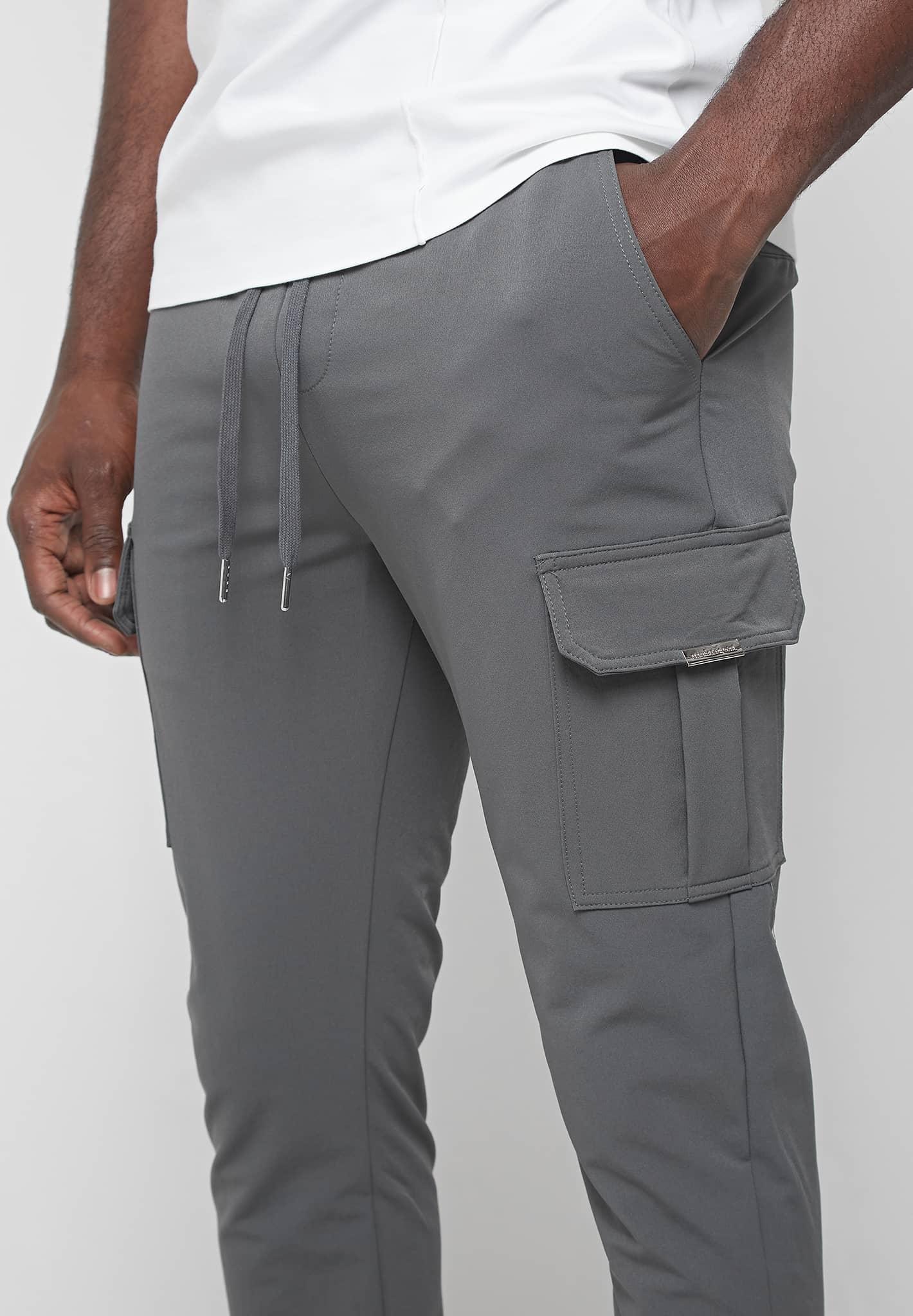 Technical Cargo Pants - Dark Grey Male Product Image